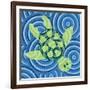 Aboriginal Abstract Art-Piccola-Framed Art Print