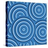 Aboriginal Abstract Art-Piccola-Stretched Canvas