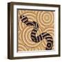 Aboriginal Abstract Art-Piccola-Framed Art Print