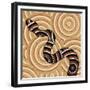 Aboriginal Abstract Art-Piccola-Framed Premium Giclee Print