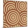 Aboriginal Abstract Art-Piccola-Mounted Art Print