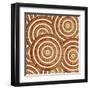 Aboriginal Abstract Art-Piccola-Framed Art Print