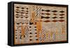 Aboriginal Bark Painting of Ritual Dance, from Yrrkala, Australia-null-Framed Stretched Canvas