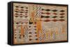 Aboriginal Bark Painting of Ritual Dance, from Yrrkala, Australia-null-Framed Stretched Canvas