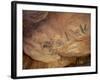 Aboriginal Charcoal Paintings at Yourambulla Rock Shelter, South Australia, Australia, Pacific-Robert Francis-Framed Photographic Print