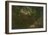 Aboriginal Coroboree in Van Diemen's Land-John Glover-Framed Giclee Print