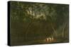 Aboriginal Coroboree in Van Diemen's Land-John Glover-Stretched Canvas