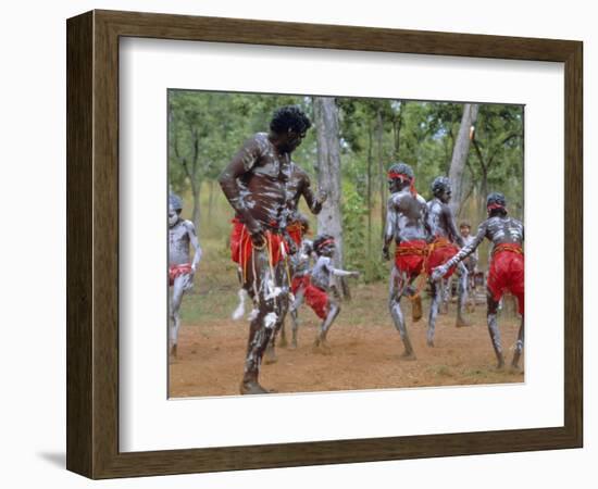 Aboriginal Dance, Australia-Sylvain Grandadam-Framed Photographic Print