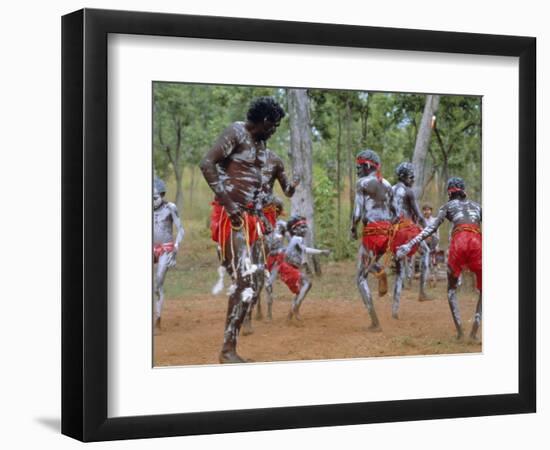 Aboriginal Dance, Australia-Sylvain Grandadam-Framed Photographic Print