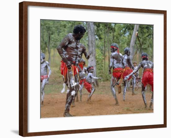 Aboriginal Dance, Australia-Sylvain Grandadam-Framed Photographic Print