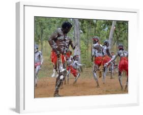 Aboriginal Dance, Australia-Sylvain Grandadam-Framed Photographic Print