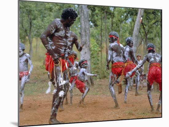 Aboriginal Dance, Australia-Sylvain Grandadam-Mounted Photographic Print