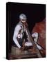 Aboriginal Dancer Didgeridoo, Pamagirri, Queensland, Cairns, Australia-Cindy Miller Hopkins-Stretched Canvas