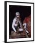 Aboriginal Dancer Didgeridoo, Pamagirri, Queensland, Cairns, Australia-Cindy Miller Hopkins-Framed Photographic Print