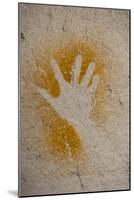 Aboriginal Hand Painting, Carnarvon Gorge, Queensland, Australia, Pacific-Michael Runkel-Mounted Photographic Print