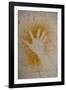 Aboriginal Hand Painting, Carnarvon Gorge, Queensland, Australia, Pacific-Michael Runkel-Framed Photographic Print