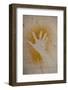 Aboriginal Hand Painting, Carnarvon Gorge, Queensland, Australia, Pacific-Michael Runkel-Framed Photographic Print