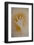 Aboriginal Hand Painting, Carnarvon Gorge, Queensland, Australia, Pacific-Michael Runkel-Framed Photographic Print