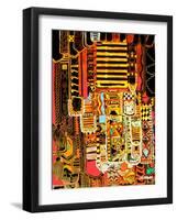 Aboriginal Motif-Linda Arthurs-Framed Giclee Print