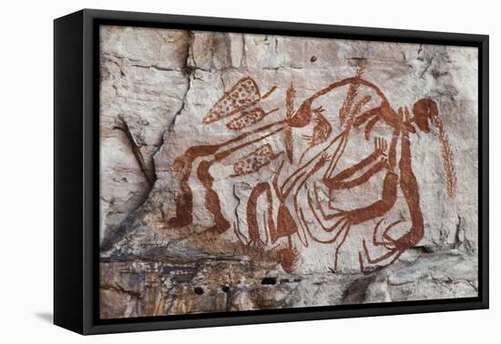 Aboriginal Mythology, Burrunggui, Arnhem Land-null-Framed Stretched Canvas