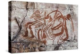 Aboriginal Mythology, Burrunggui, Arnhem Land-null-Stretched Canvas