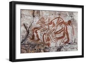 Aboriginal Mythology, Burrunggui, Arnhem Land-null-Framed Premium Photographic Print