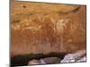 Aboriginal Painted Figures of Varied Periods, Kimberley, Western Australia-Richard Ashworth-Mounted Photographic Print