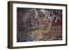 Aboriginal Wall Painting by the Tjapukai People-null-Framed Giclee Print