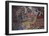 Aboriginal Wall Painting by the Tjapukai People-null-Framed Giclee Print