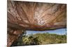 Aboriginal Wandjina Cave Artwork in Sandstone Caves at Raft Point, Kimberley, Western Australia-Michael Nolan-Mounted Photographic Print