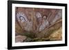 Aboriginal Wandjina Cave Artwork in Sandstone Caves at Raft Point, Kimberley, Western Australia-Michael Nolan-Framed Photographic Print