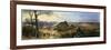 Aborigines in an Australian Landscape-George Rowe-Framed Giclee Print