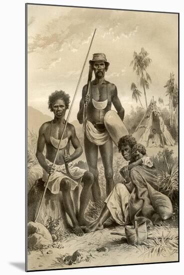 Aborigines of Australia, 1879-McFarlane and Erskine-Mounted Giclee Print