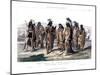 Aborigines of North America, 1873-JJ Crew-Mounted Giclee Print