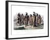 Aborigines of North America, 1873-JJ Crew-Framed Giclee Print