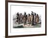 Aborigines of North America, 1873-JJ Crew-Framed Giclee Print