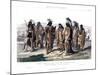 Aborigines of North America, 1873-JJ Crew-Mounted Giclee Print