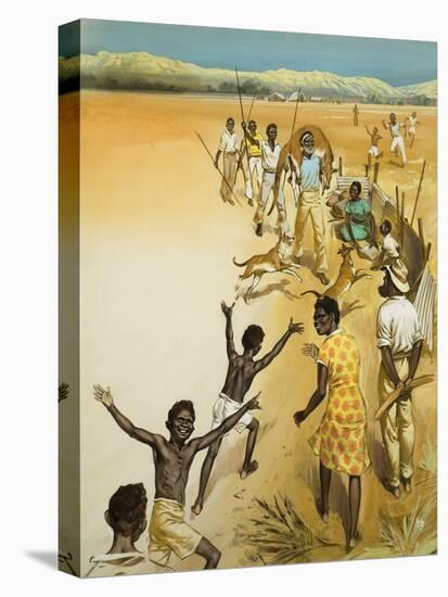 Aborigines-Mcbride-Stretched Canvas