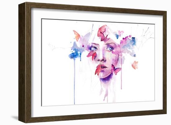 About a New Place-Agnes Cecile-Framed Art Print