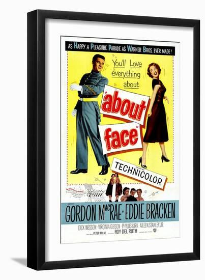 About Face-null-Framed Art Print