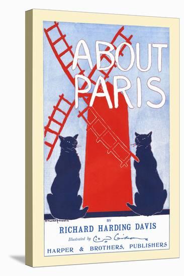 About Paris By Richard Harding Davis-Edward Penfield-Stretched Canvas