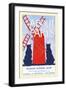 About Paris By Richard Harding Davis-Edward Penfield-Framed Art Print