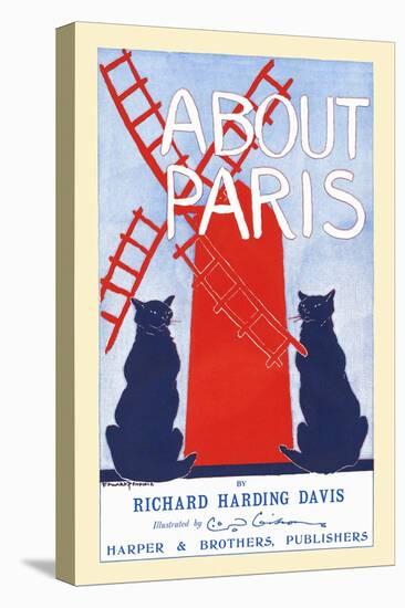 About Paris By Richard Harding Davis-Edward Penfield-Stretched Canvas