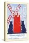 About Paris By Richard Harding Davis-Edward Penfield-Stretched Canvas