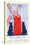 About Paris By Richard Harding Davis-Edward Penfield-Stretched Canvas