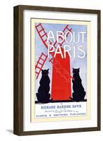 About Paris by Richard Harding Davis-Edward Penfield-Framed Art Print