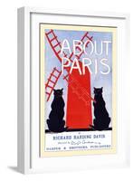 About Paris by Richard Harding Davis-Edward Penfield-Framed Art Print