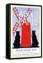 About Paris by Richard Harding Davis-Edward Penfield-Framed Stretched Canvas