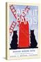 About Paris by Richard Harding Davis-Edward Penfield-Stretched Canvas