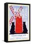 About Paris by Richard Harding Davis-Edward Penfield-Framed Stretched Canvas